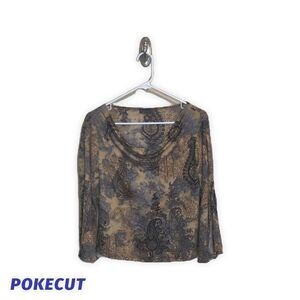 Catty Scoop Neck Blouse 